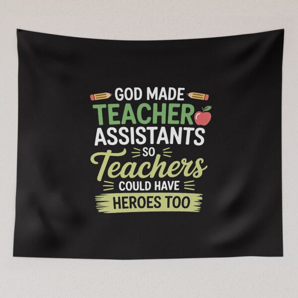 Item preview, Teacher Teaching Assistant Aide Hero Gift designed and sold by berniceschm.