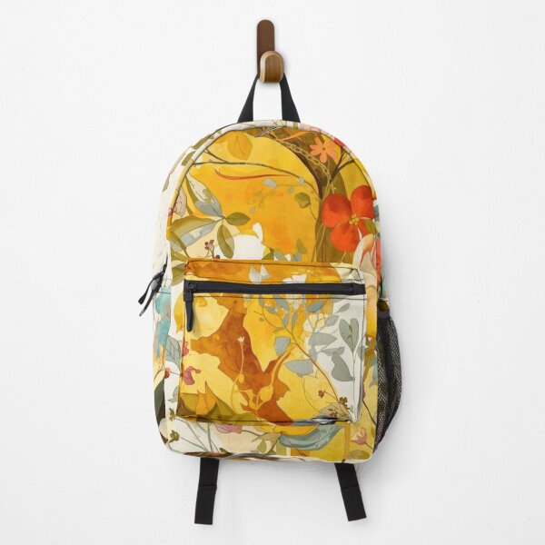 Item preview, Chickadees Among Vibrant Blooms designed and sold by Modern-Tropical.