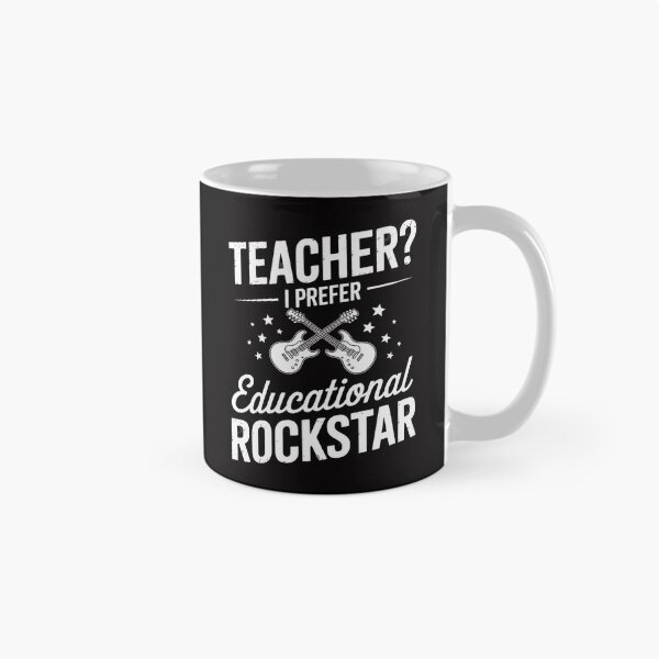 Item preview, Teacher I Prefer Educational Rockstar Guitar Distressed designed and sold by berniceschm.
