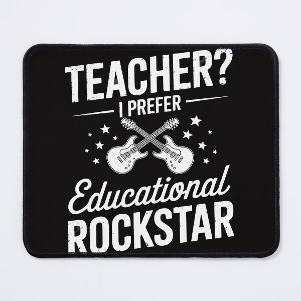 Item preview, Teacher I Prefer Educational Rockstar Guitar Distressed designed and sold by berniceschm.