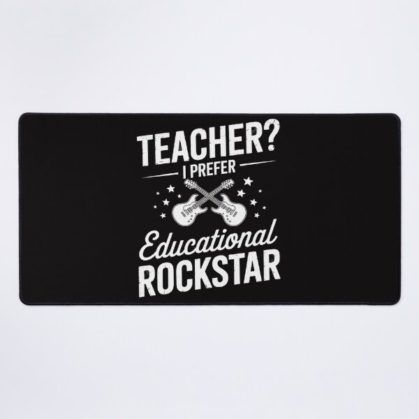 Item preview, Teacher I Prefer Educational Rockstar Guitar Distressed designed and sold by berniceschm.