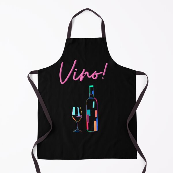 Item preview, Vino! - Colorful Modern Wine Bottle Art Sticker designed and sold by Pulse & Paws | Pop Culture Tees and Stickers.