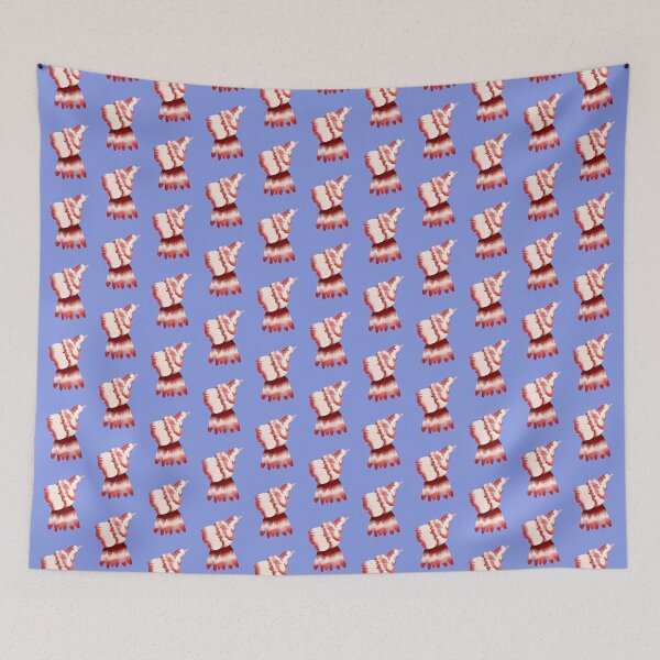Item preview, Russian Candy Cane Wagtail designed and sold by Bre-Bug-242.