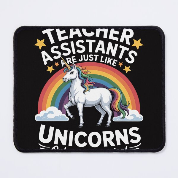 Item preview, Teacher Assistant Unicorn Teaching School Appreciation designed and sold by berniceschm.
