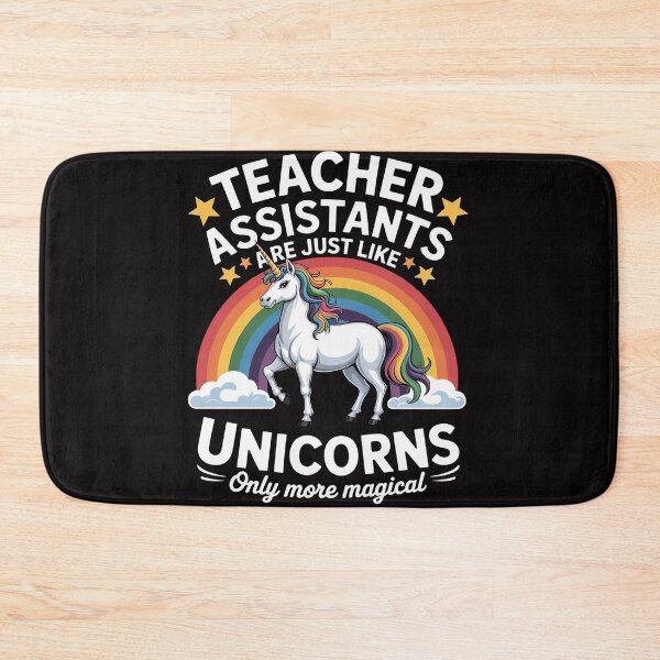 Item preview, Teacher Assistant Unicorn Teaching School Appreciation designed and sold by berniceschm.
