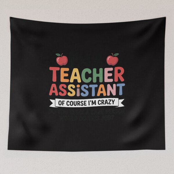 Item preview, Teacher Assistant Teacher's Aide Paraprofessional Educator designed and sold by sonlylya.