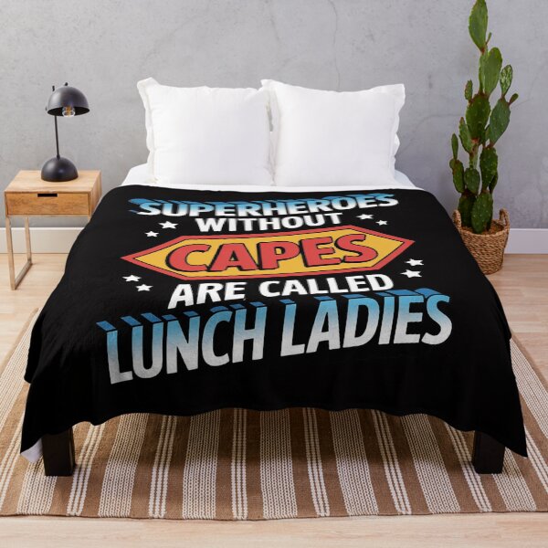 Item preview, Superheroes Without Capes Are Called Lunch Ladies designed and sold by sonlylya.