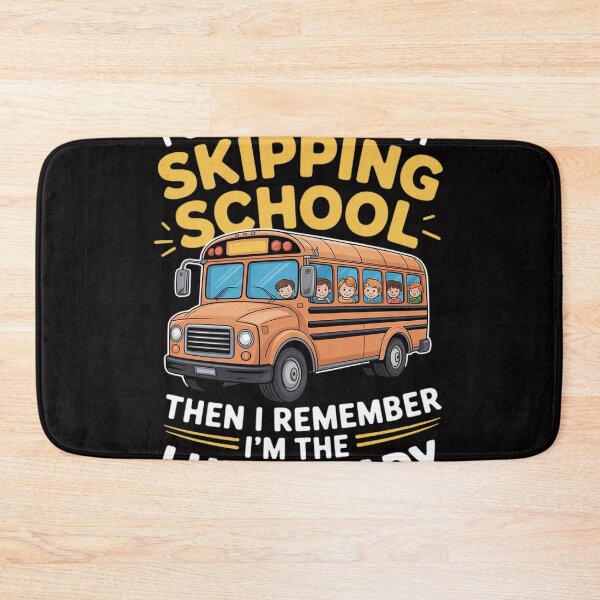 Item preview, Skipping School Bus But I'm the Lunch Lady designed and sold by sonlylya.