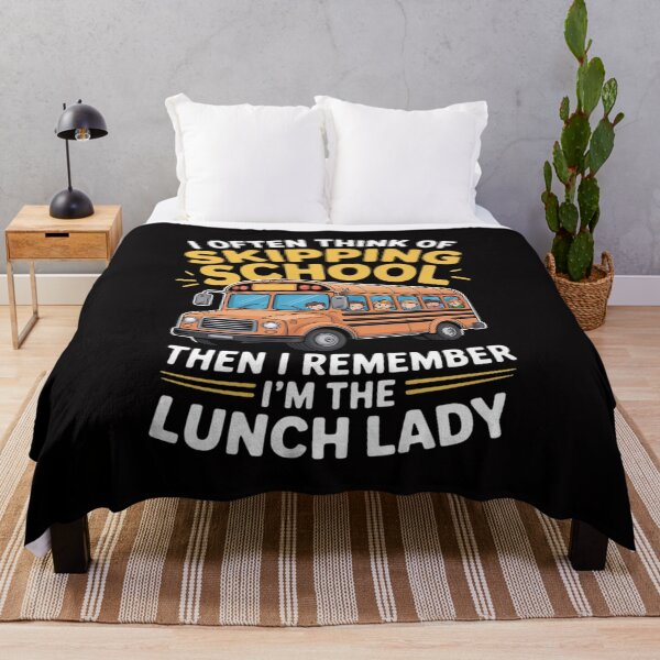 Item preview, Skipping School Bus But I'm the Lunch Lady designed and sold by sonlylya.