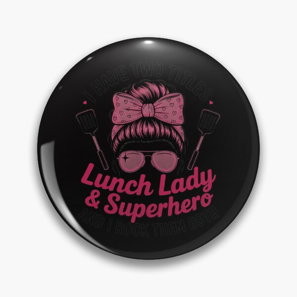 Item preview, School Lunch Lady Superhero Lunch Lady designed and sold by sonlylya.