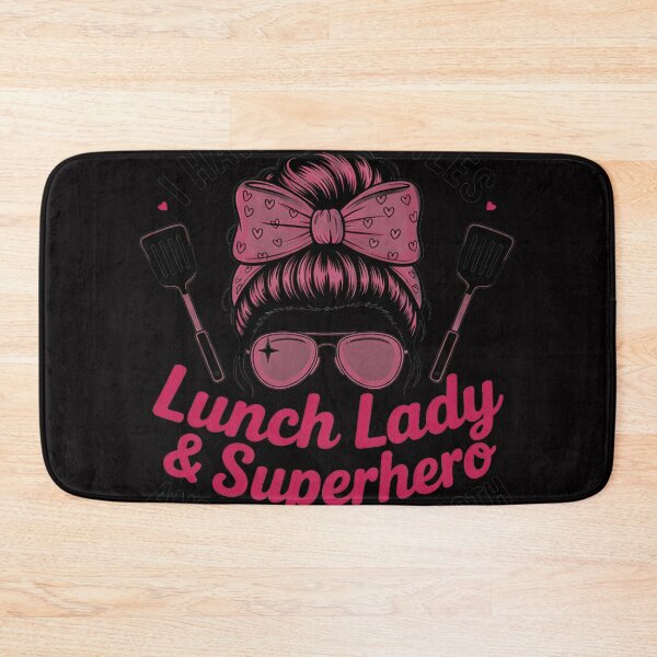 Item preview, School Lunch Lady Superhero Lunch Lady designed and sold by sonlylya.