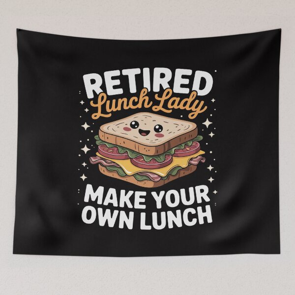 Item preview, School Lunch Lady Retired Gifts Lunch Aide designed and sold by sonlylya.