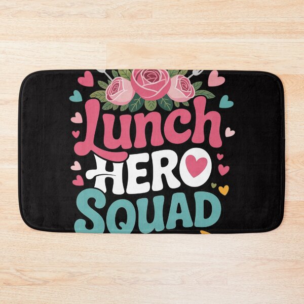 Item preview, School Lunch Hero Squad Cafeteria Workers designed and sold by sonlylya.