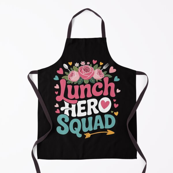 Item preview, School Lunch Hero Squad Cafeteria Workers designed and sold by sonlylya.