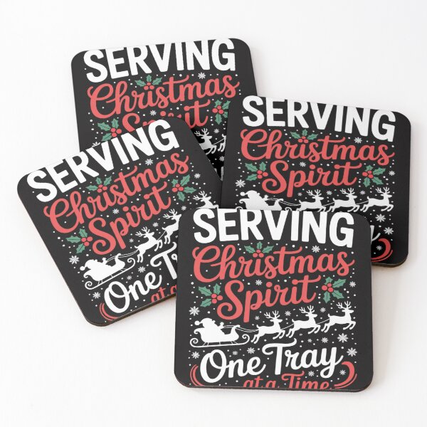 Item preview, School Cafeteria Worker Food Service Christmas Lunch Lady designed and sold by sonlylya.