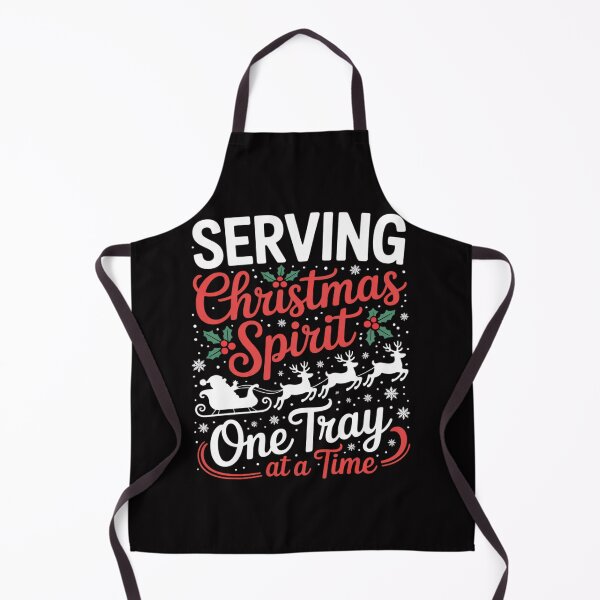 Item preview, School Cafeteria Worker Food Service Christmas Lunch Lady designed and sold by sonlylya.