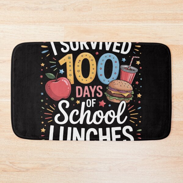 Item preview, School Cafeteria Worker Lunch Lady 100 Days Of Lunch designed and sold by sonlylya.
