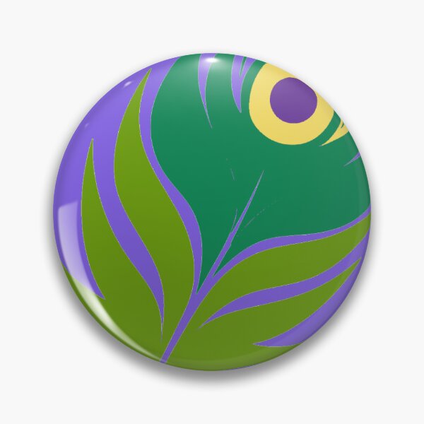 Item preview, peacock Design Art – Elegant Floral Pattern Illustration designed and sold by Harshit_Digital_Arts.