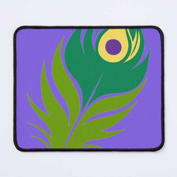 Item preview, peacock Design Art – Elegant Floral Pattern Illustration designed and sold by Harshit_Digital_Arts.