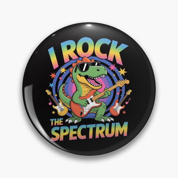 Item preview, Rockstar Autism I ROCK THE SPECTRUM Teacher Respect Support designed and sold by sonlylya.
