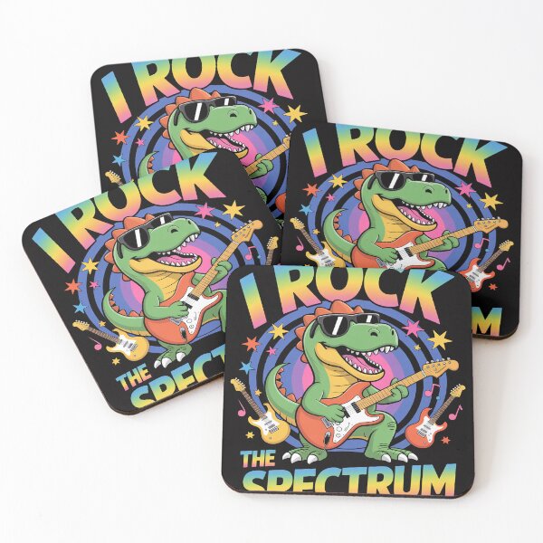 Item preview, Rockstar Autism I ROCK THE SPECTRUM Teacher Respect Support designed and sold by sonlylya.