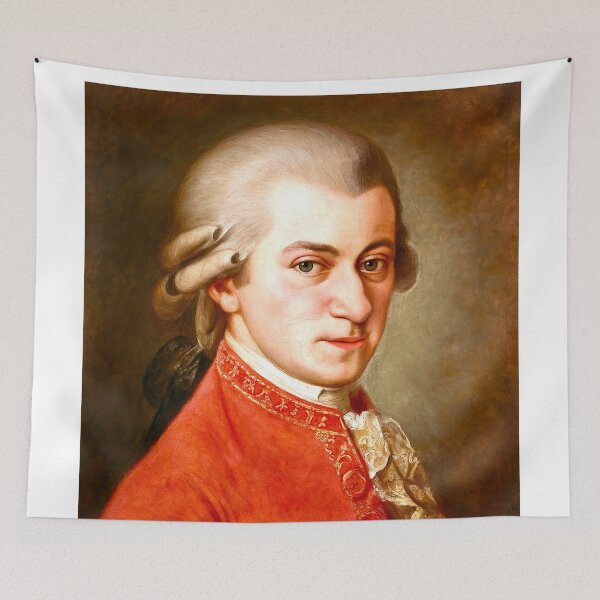 Item preview, Portrait of Wolfgang Amadeus Mozart designed and sold by Steffani Lehmann.