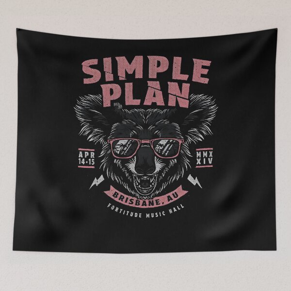 Item preview, simple plan merch designed and sold by MartinDaniell.