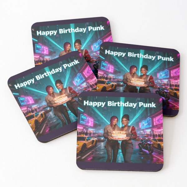 Item preview, Happy Birthday Punk designed and sold by aykiradesigns.