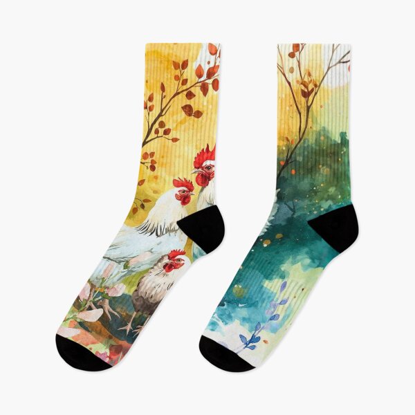 Item preview, Colorful Rooster Family Portrait designed and sold by Modern-Tropical.