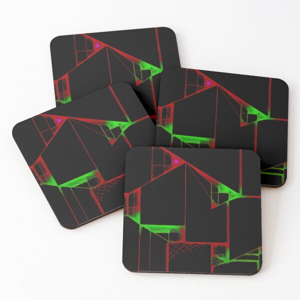 Item preview, Geometric Patern RedGrn designed and sold by UrbanPrts.