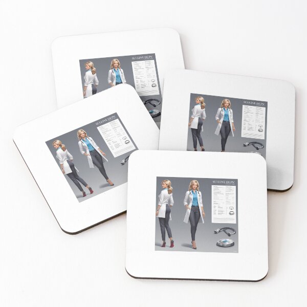 Item preview, Healthcare Confidence – Modern Doctor Fashion Art designed and sold by Mirgonhood.