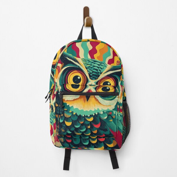 Item preview, Wide Awake Cosmic Owl designed and sold by ArgentoArt.