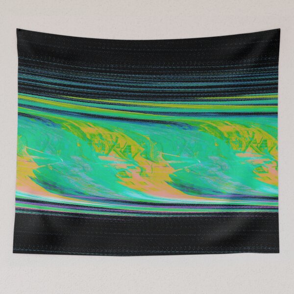 Item preview, TV Glitch Abstract designed and sold by raspberry-tea.