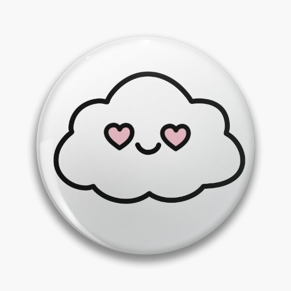 Item preview, Kawaii Love Cloud Illustration designed and sold by SunCraftStudio.
