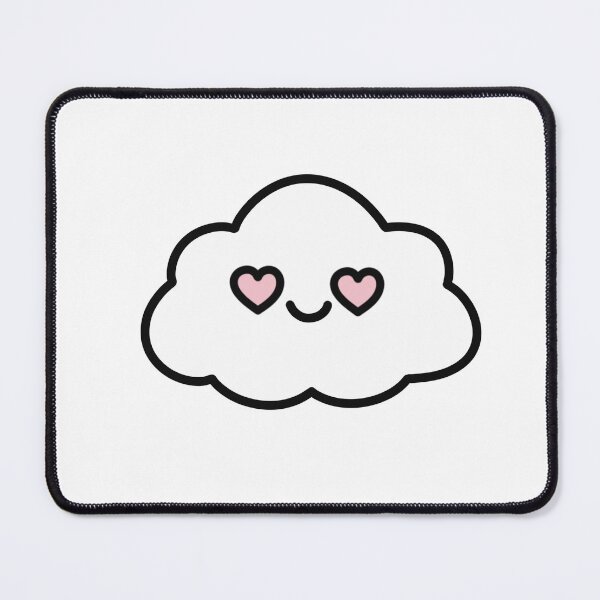 Item preview, Kawaii Love Cloud Illustration designed and sold by SunCraftStudio.