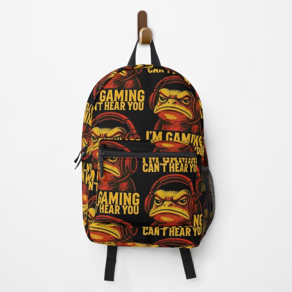Item preview, Can't Hear You Video Gaming Funny Gamer Frog Men Women Boys designed and sold by jakaun.