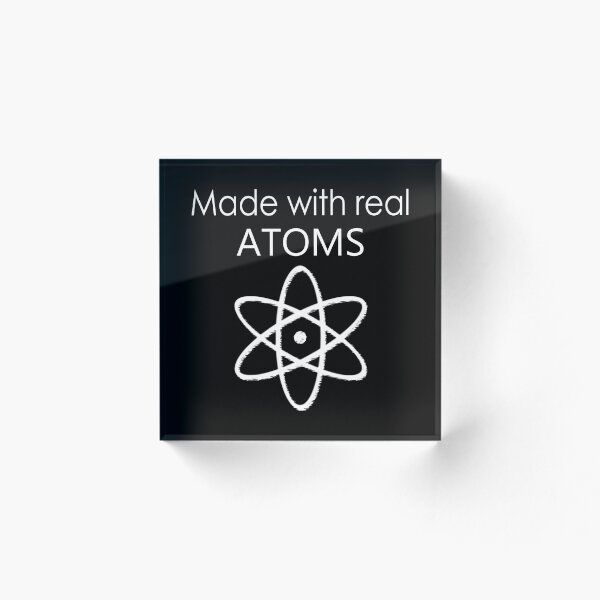 Item preview, Real Atoms: Enlightened designed and sold by Rheteriq.
