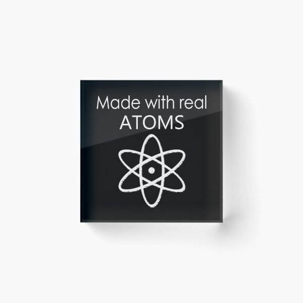 Item preview, Real Atoms: Enlightened designed and sold by Rheteriq.