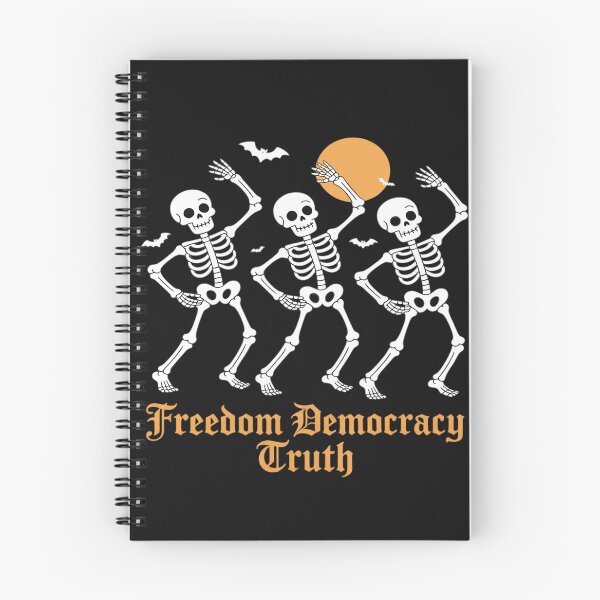 Item preview, Freedom Democracy Truth Skeleton Dancing Halloween designed and sold by Dolostope.