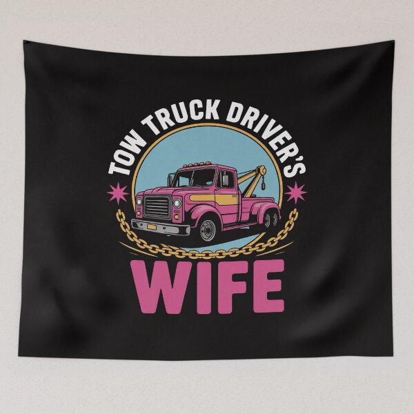 Item preview, Women Tow Truck Driver's Wife designed and sold by banbopbii.