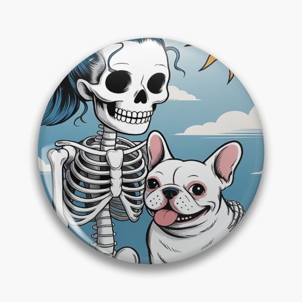Item preview, French Bulldog Halloween, French Bulldog Skeleton Halloween designed and sold by Dolostope.