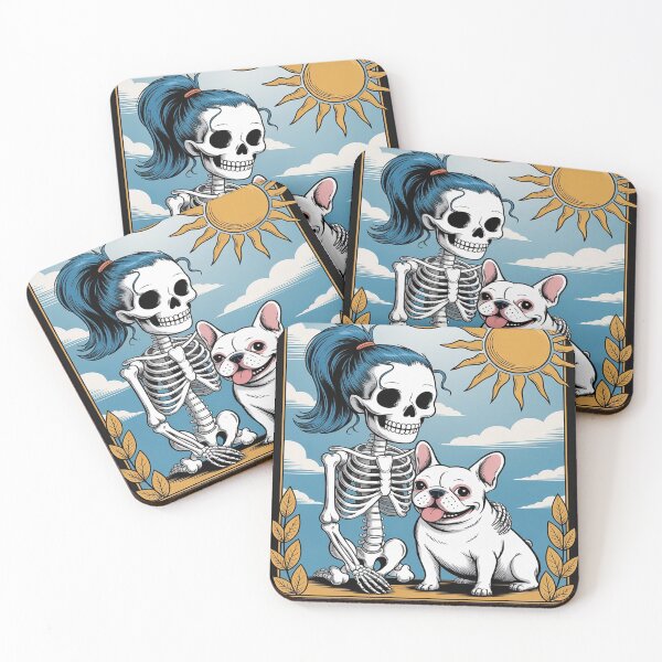 Item preview, French Bulldog Halloween, French Bulldog Skeleton Halloween designed and sold by Dolostope.