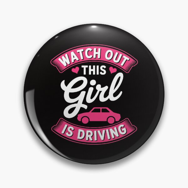 Item preview, Watch Out This Girl Is Driving New Driver designed and sold by banbopbii.