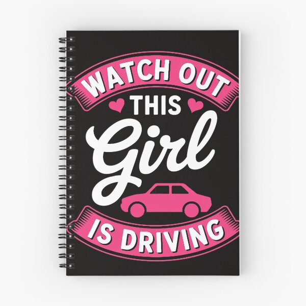Item preview, Watch Out This Girl Is Driving New Driver designed and sold by banbopbii.