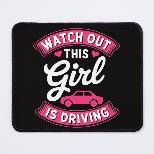 Item preview, Watch Out This Girl Is Driving New Driver designed and sold by banbopbii.