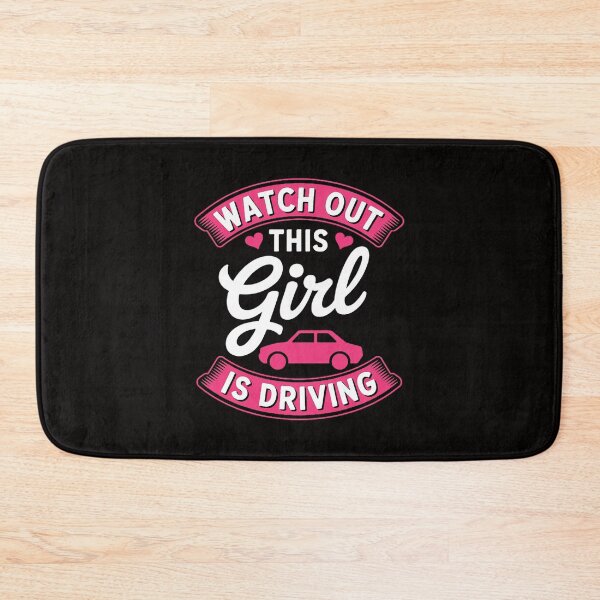 Item preview, Watch Out This Girl Is Driving New Driver designed and sold by banbopbii.