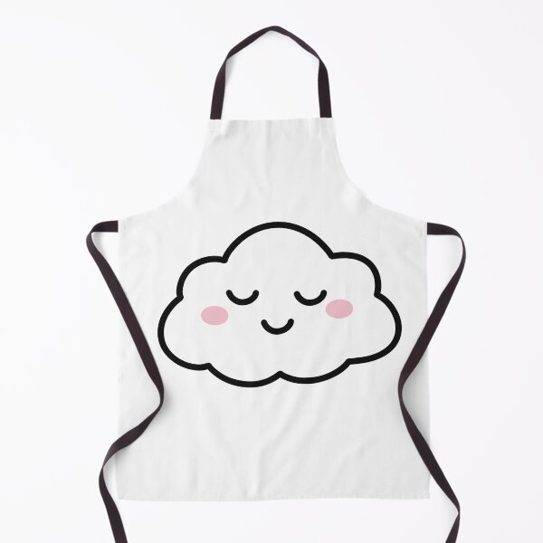 Item preview, Sleepy Kawaii Cloud Illustration designed and sold by SunCraftStudio.