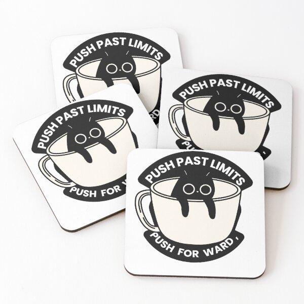 Item preview, push past limits sticker designed and sold by “Popvanta – pop-culture-t-shirt-store .