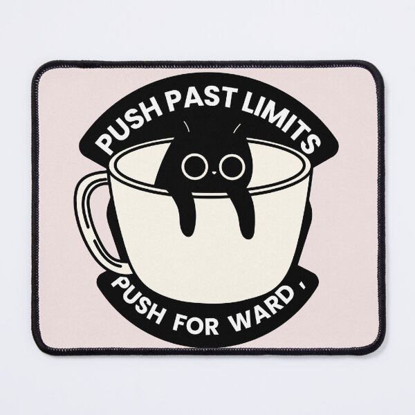 Item preview, push past limits sticker designed and sold by “Popvanta – pop-culture-t-shirt-store .
