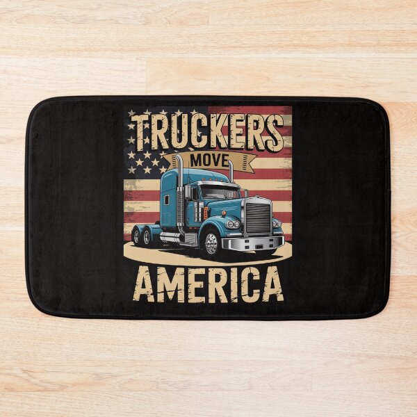 Item preview, Truckers Move America - Semi Truck Driver Trucking Big Rig designed and sold by banbopbii.